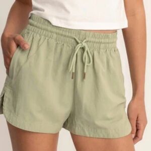 REBEL SKY SAGE GREEN SHORTS